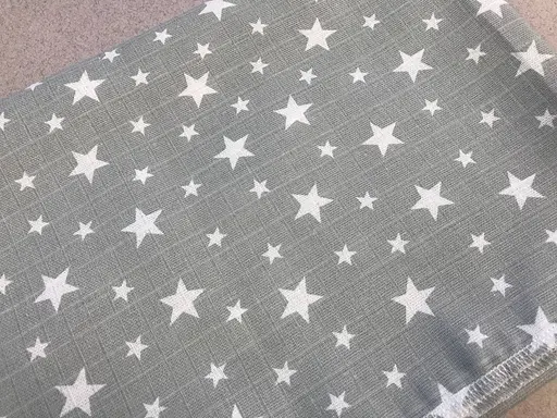 Муслиновая пеленка Moontime "Звездопад на сером" - фото 2