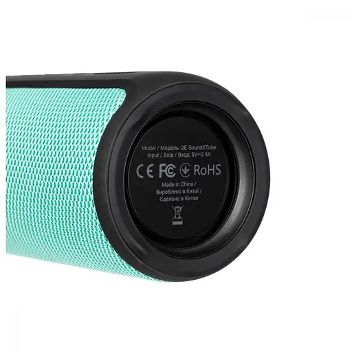 Портативна колонка 2E SoundXTube Turquoise (2E-BSSXTWTQ) - фото 5