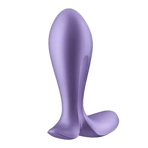 Анальна пробка з вібрацією Satisfyer Intensity Plug 11.3 см (фіолетовий) - фото 4