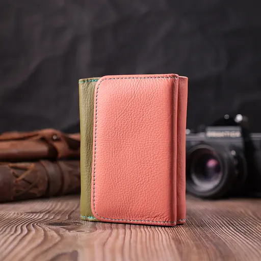 Кожаный женский кошелек ST Leather 11.3х8.5х2 см acs0028430 - фото 7