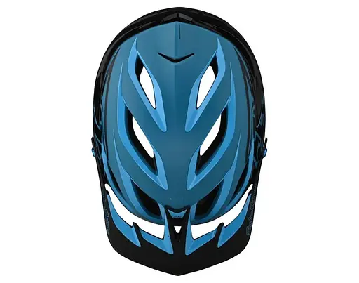 Велошолом Troy Lee Designs A3 Mips Helmet Uno Cyan Blue XS/S (1106-150267031) - фото 4