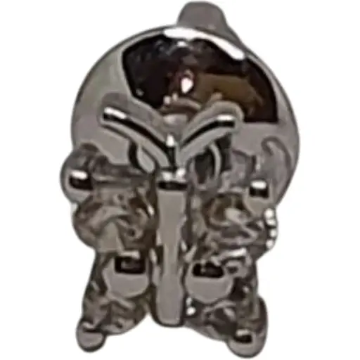 Серебряная пуссета Dear Бабочка с фианитами. 3010.1С