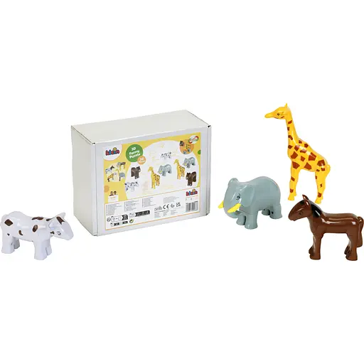 Магнитный пазл о животных Klein Early Steps 8 животных (0066) - фото 5