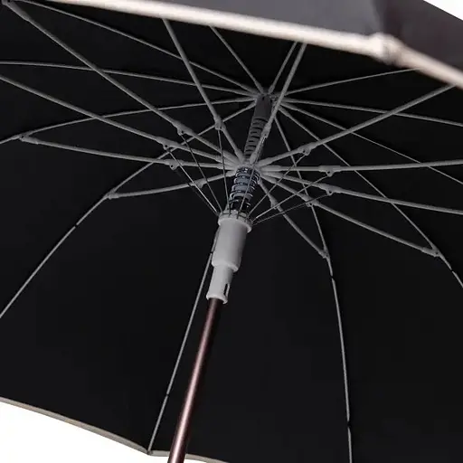 Парасоля-тростина Yiwu HP-23-16B напівавтомат складна 120 см чорна - фото 8