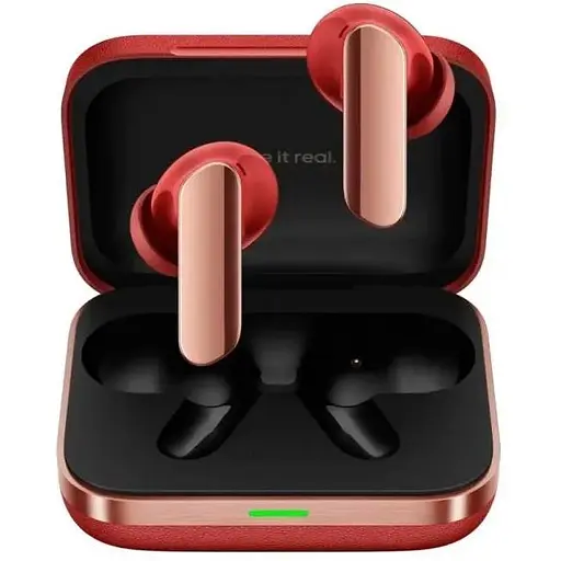 Наушники Realme Buds Air 7 Pro Red bluetooth 5.4 микрофон ENC динамики 12.4 мм активное шумоподавление - фото 1