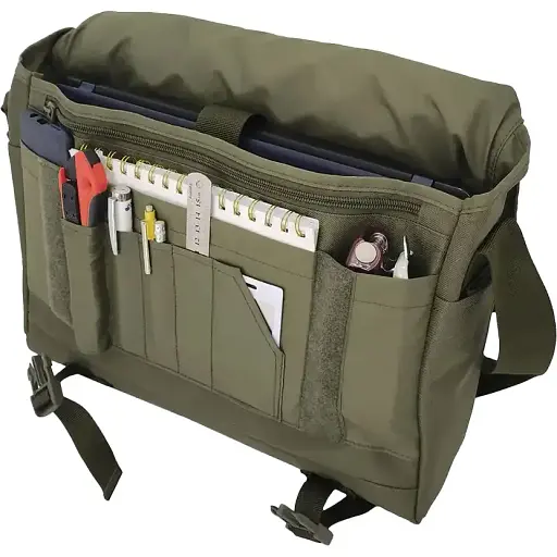 Сумка адміністративна Акрополіс СКГ-3х олива - фото 3