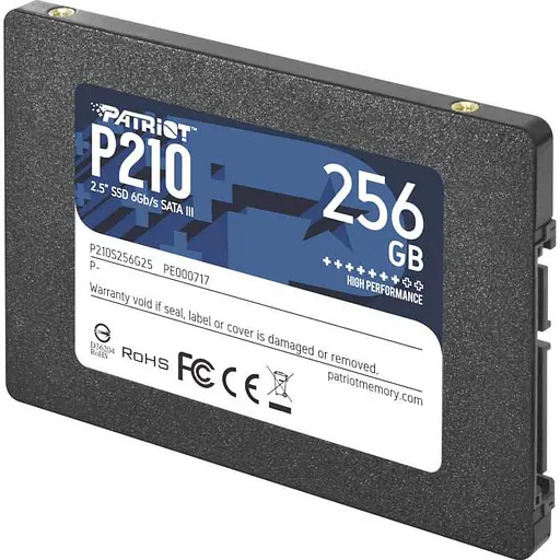 Накопитель SSD Patriot Sata 2.5" 256Gb P210 240 250 (P210S256G25) - фото 3