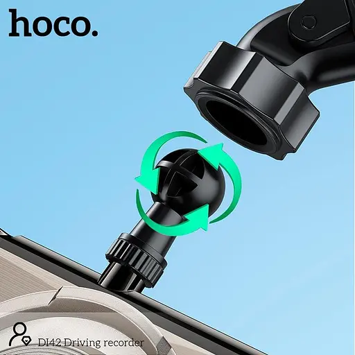 Видеорегистратор HOCO DI42 Driving recorder with rear camera (комплект с задней камерой) - фото 6