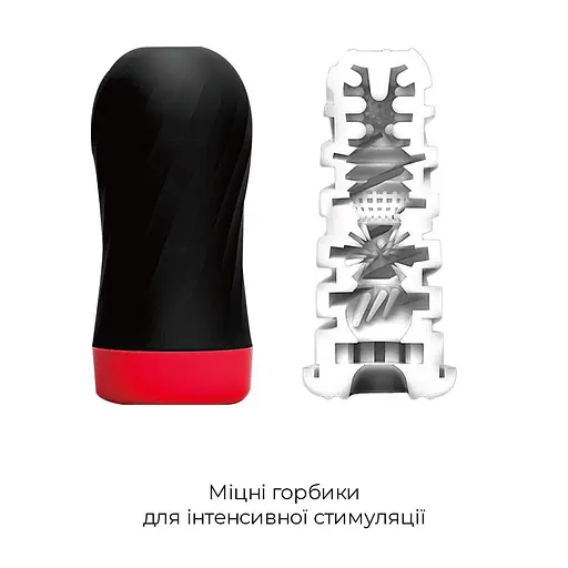 Мастурбатор Tenga Air-Tech Twist, Tickle Red - фото 3