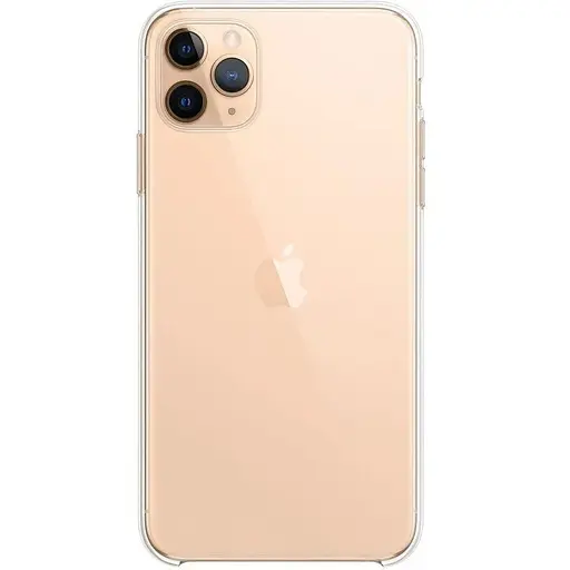 Оригинальный противоударный чехол Apple Clear Case Hardshell для iPhone 11 Pro Max Прозрачный MX0H2ZM/A - фото 3