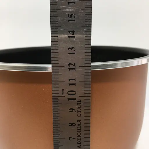 Кастрюля на 3 литра для мультиварки-скороварки POLARIS PPC 1203AD, антипригарное покрытие - фото 5