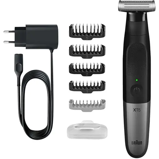 Тример для бороди та вусів/Тример для тіла (бодігромер) Braun Series X XT5100