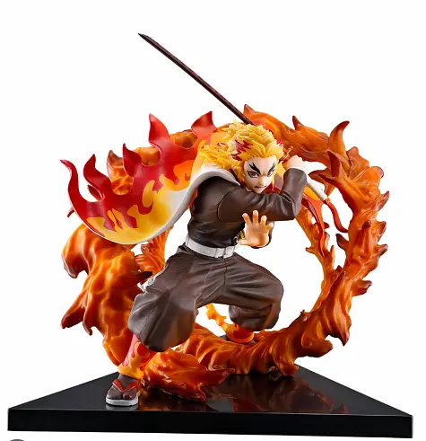Фігурка Bandai Ichiban Kuji Клинок, який знищує демонів Кедзюро Ренгоку Demon Slayer Kyojuro Rengoku 18 см BS DS KR 14 2