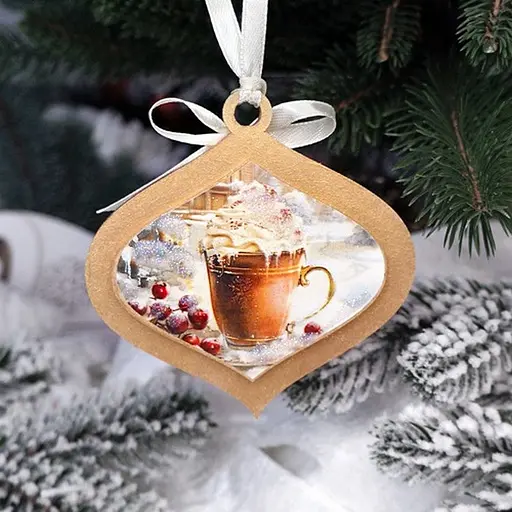 Творческий набор для создания 3-х елочных украшений "Cozy Winter" FDCKW-054 - фото 7