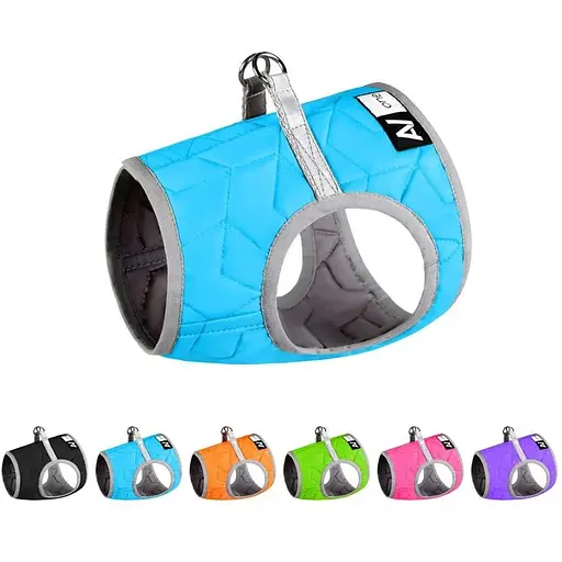 Шлея AiryVest One м'яка, розмір XS3 блакитний - фото 4