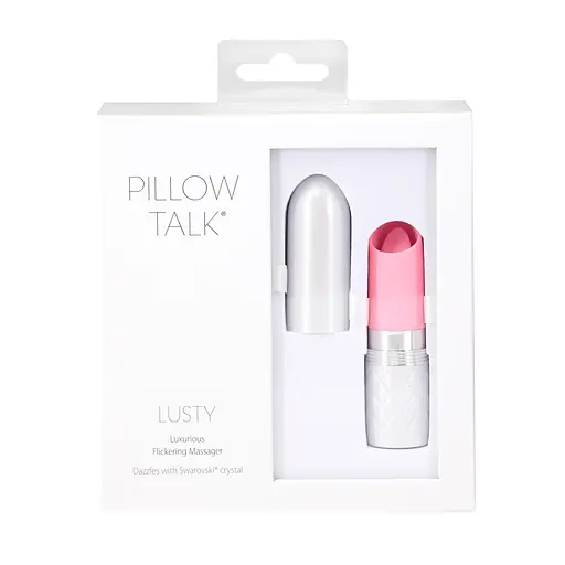 Вібратор Pillow Talk Lusty LuxuriousFlickering 9.4 см рожевий - фото 8