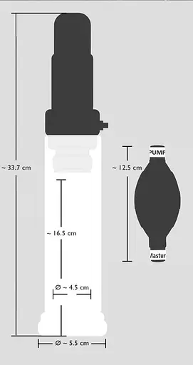 Помпа для члена с вибрацией Orion Vibrating Multi Pump & Masturbator 33.7 см прозрачный - фото 8
