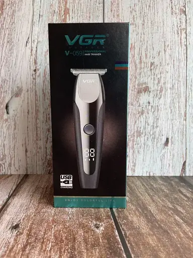 Акумуляторний тример VGR V-059 з великим LED-дисплеєм - фото 4