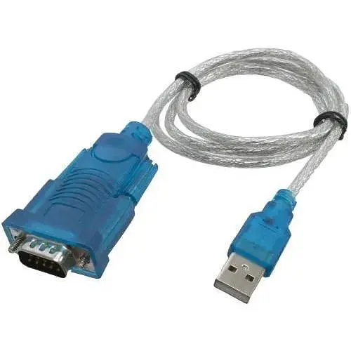 Адаптер Usb Patron, синий, Usb 2.0 - RS-232 (COM) , 1 м (PN-Usb-COM) - фото 1