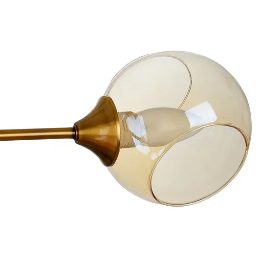 Люстра Brille молекула стельова E27 60W G (BL-968C/6) - фото 6