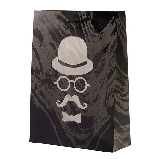 Подарочный пакет, 30*41,5*12, чел., Bag17