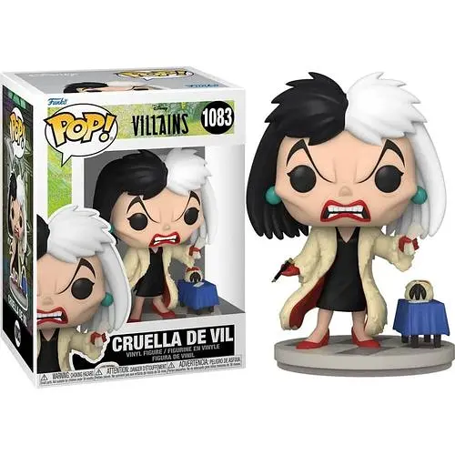 Фігурка Funko Pop Disney мультфільм Cruella Круелла 10 см FP D C 1083 - фото 1
