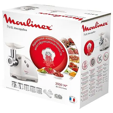 Мясорубка Moulinex ME6261, 2000 Вт - фото 6