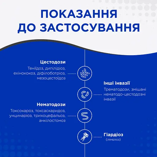Таблетки антигельмінтні ModeS Kvantefen для котів та собак малих порід 4 шт. - фото 5