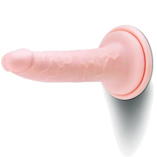 Фалоімітатор Me You Us Silicone Ultra Cock 7 in 17.8 см (тілесний) - фото 4