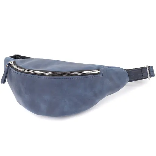 Чоловіча бананка відмінної якості з натуральної шкіри вінтажної SHVIGEL 34х14х7 см sum0027445 - фото 1