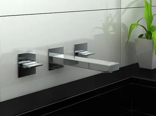 Смеситель для умывальника Kohlman Excelent chrome + BOX скрытого монтажа QW190H Хром - фото 2