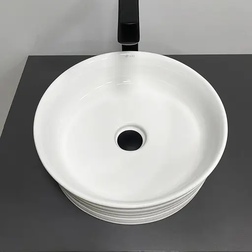 Умивальник VBI Larino білий накладний VBI-012621, Білий - фото 3