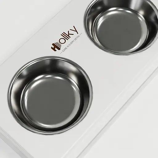 Hollky Base XL20 — миски на підставці для великих собак (2 × 1,8 л) - фото 5