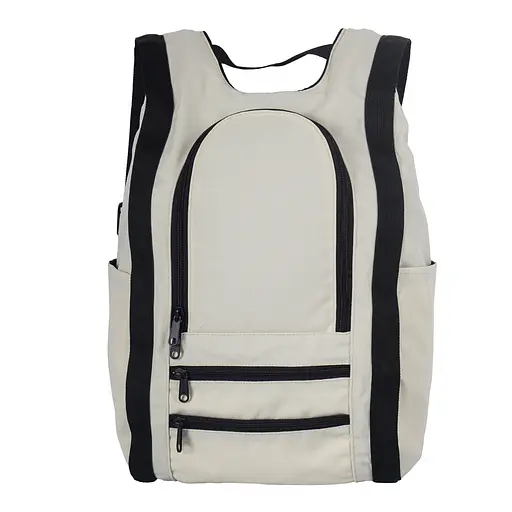 Рюкзак-антивор OOLOO Капля 45х27х14 см, кремовый 2710