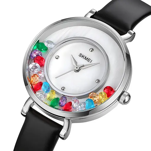 Наручний годинник жіночий 2041SI Silver Skmei acs0030364 - фото 2