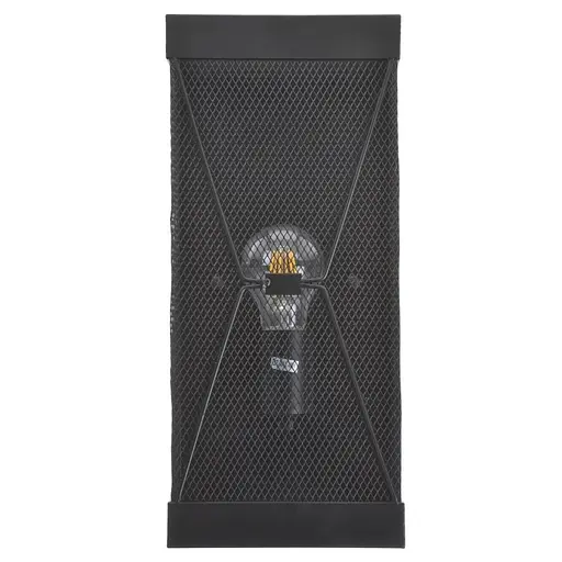Бра Brille BL-405W/1 настінне накладне лофт E27 BK - фото 5