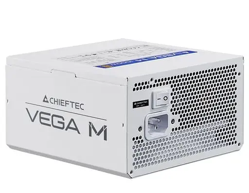 Блок живлення Chieftec Vega M 1000W ATX 3.1 80+ Gold White (PPG-1000-CW) - фото 1