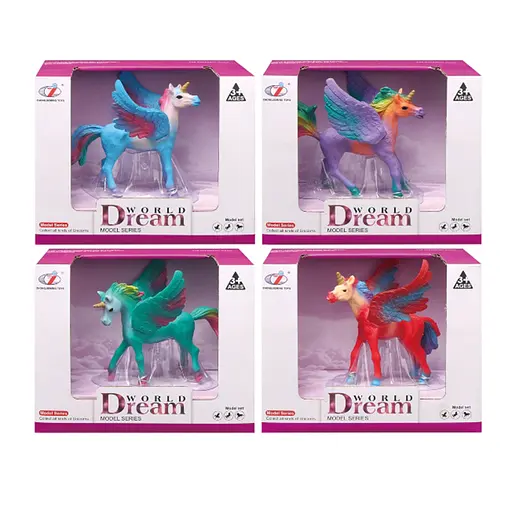 Конячка єдиноріг/пегас, 10 см, 4 види, 15x12x7.5 см - фото 2