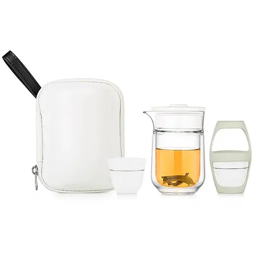 Чайный тревел набор Bonston Тотал Уайт 170 мл + 2 x 45 мл