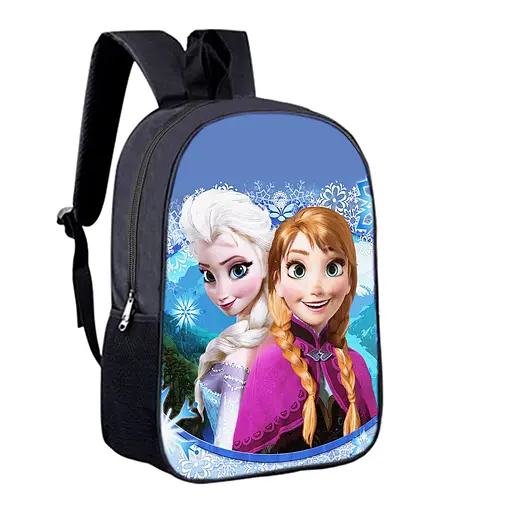 Рюкзак детский Ледяное сердце Анна и Эльза, 34х27 см, ранец городской для девочки (00495)