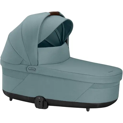 Коляска Cybex Balios S Lux TPE Stormy Blue з бампером + Люлька Cybex S Stormy Blue блакитна  - фото 3