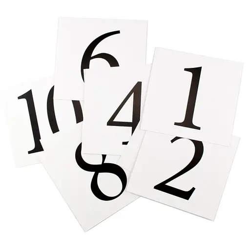 Навчальні картки міні Цифри 67147 110х110 мм - фото 2