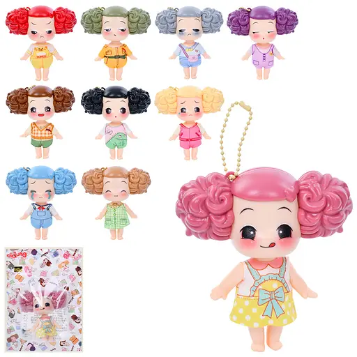 Кукла, 10 см, петелька (в ассортименте) - фото 2