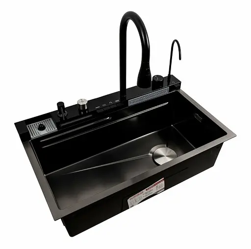 Кухонна мийка Platinum HANDMADE 75*45М (SP000041326) - фото 4