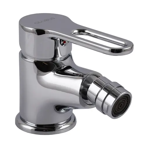 Смеситель для биде Globus Lux Dolly GLD-0106 хромированный для ванной комнаты стильный и удобный в использовании