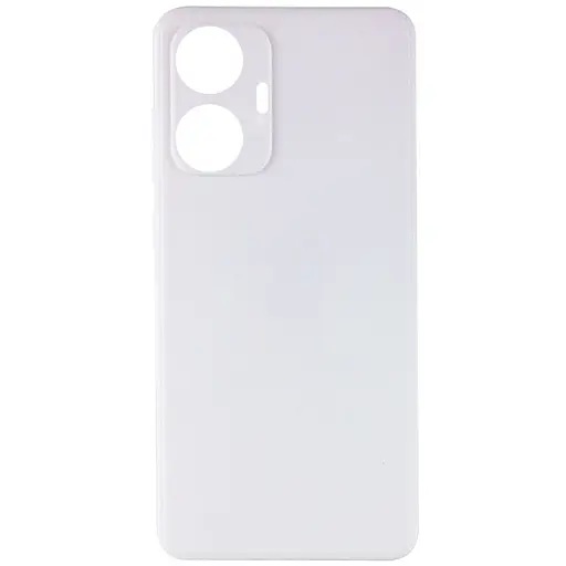 Силиконовый чехол Candy Full Camera для Realme C55 Белый / White