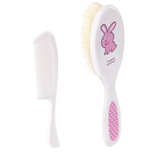 Набір для малюків Canpol babies щiтка для волосся м'яка та гребiнець в асортименті (2/417) - фото 5