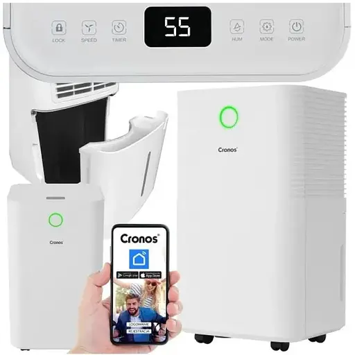 Осушитель воздуха Cronos 12L OL12-BD031C Wi-Fi - фото 1