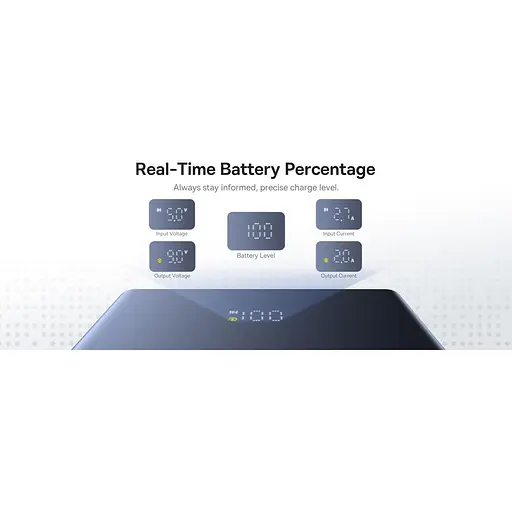 Зовнішній акумулятор Baseus PicoGo 10000mAh 20W Cosmic Black P10076801123-00 (132855) - фото 10
