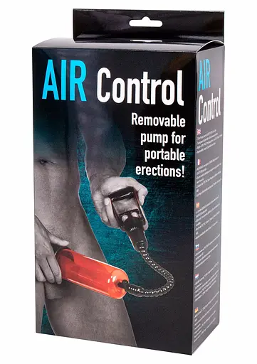 Вакуумная помпа для члена Seven Creations Air Control Pump 20 см красный - фото 3